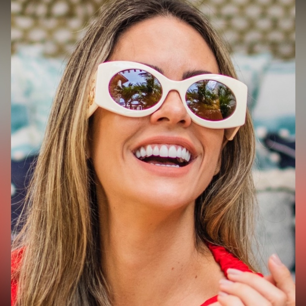 NEW🔥GUCCI Pink Gg0810s 003 New Square-frame Injection Sunglasses - Picture 6 of 16